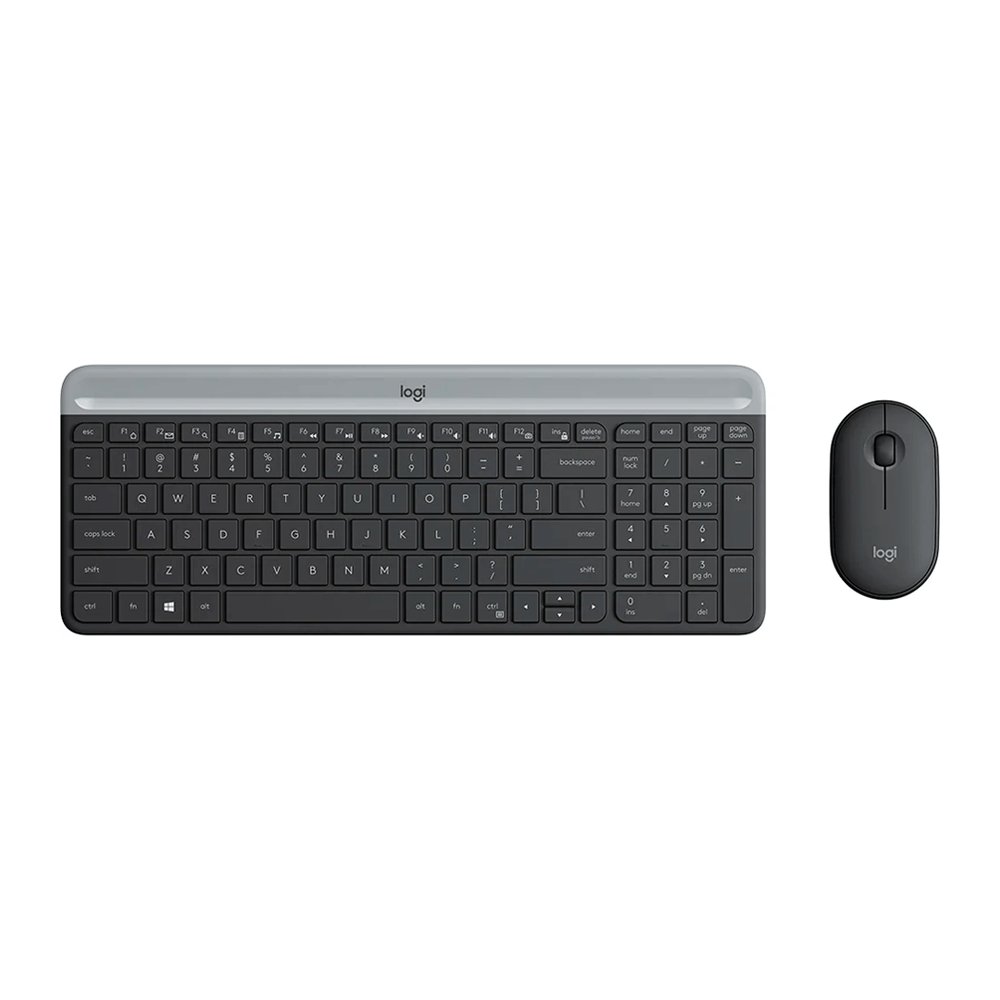 Combo Teclado e Mouse Slim sem Fio