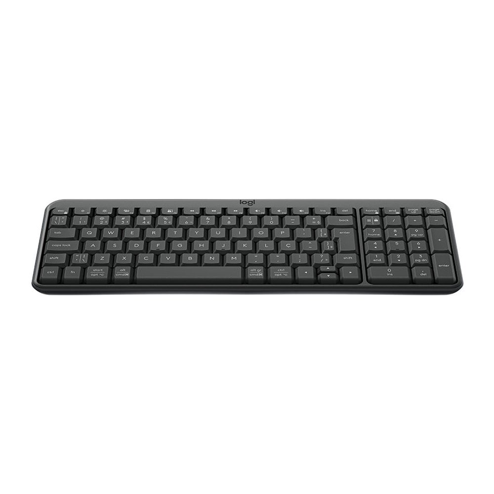 Teclado sem Fio Bluetooth, Compacto, com Teclado Numérico, Layout ABNT2