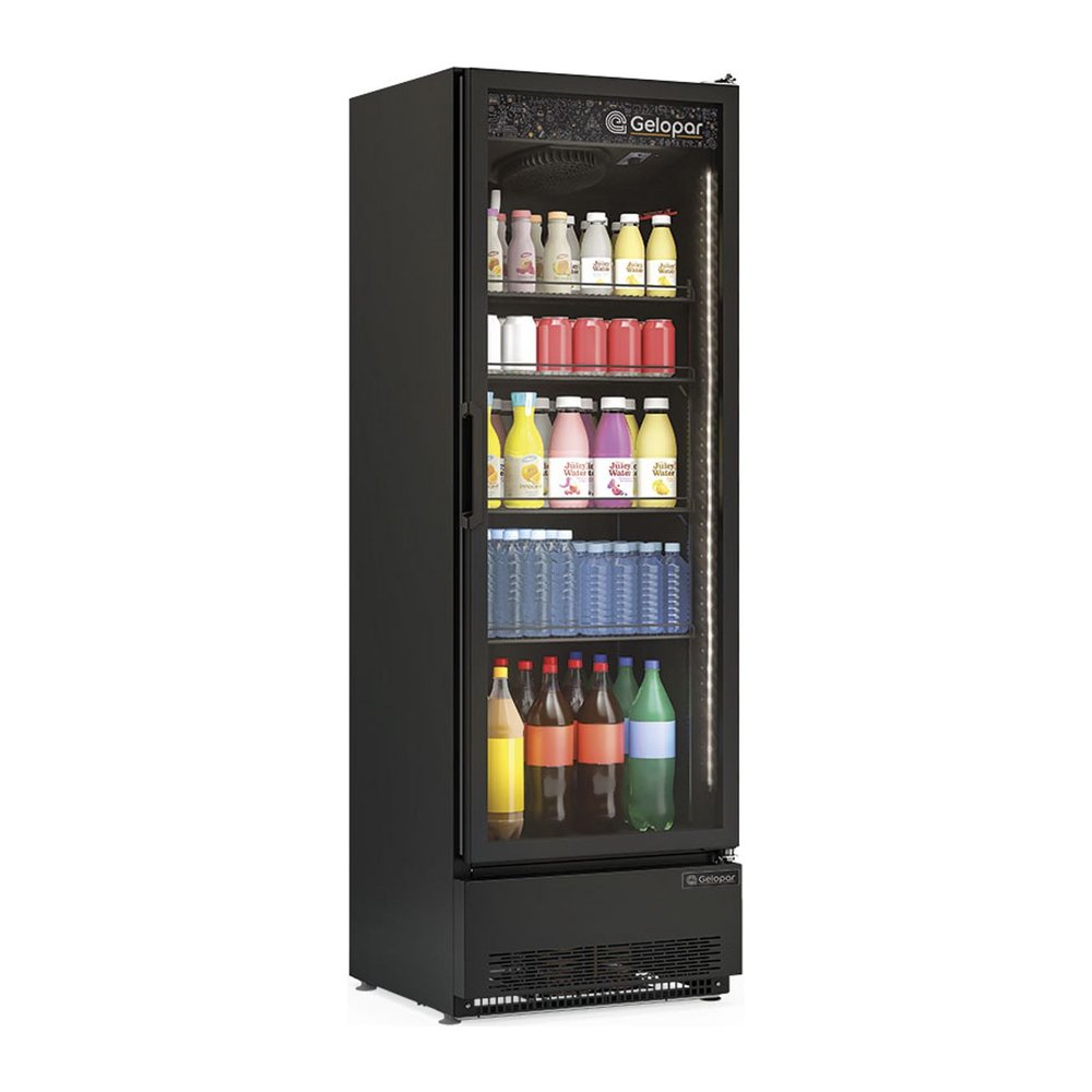 Refrigerador Vertical Conveniência Carbono 0,65 m